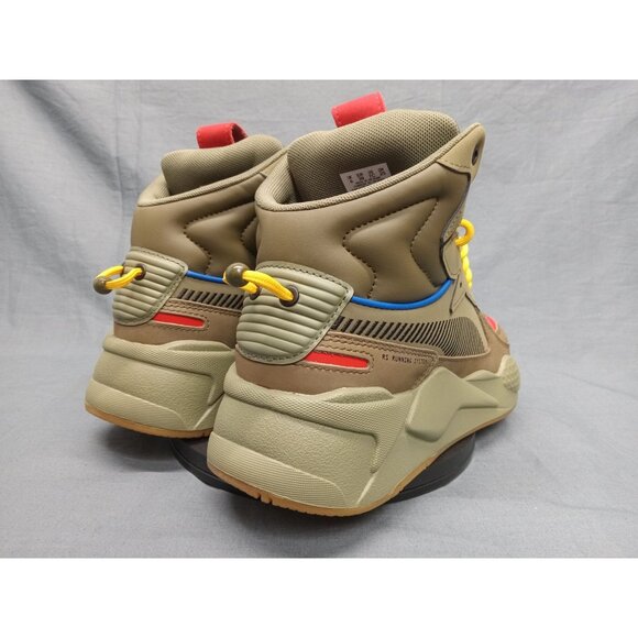 Puma Boys RS-X Mid M.I. JR Green Black Size 7 NEW NO BOX! - Picture 8 of 11